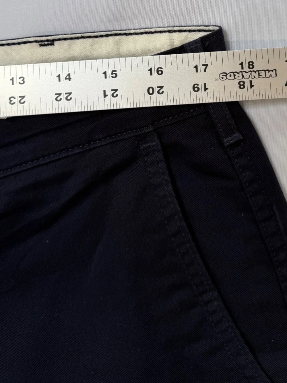Levi's XX Chino Standard Taper Stretch Mens 34x31 Navy Blue Twill Pants